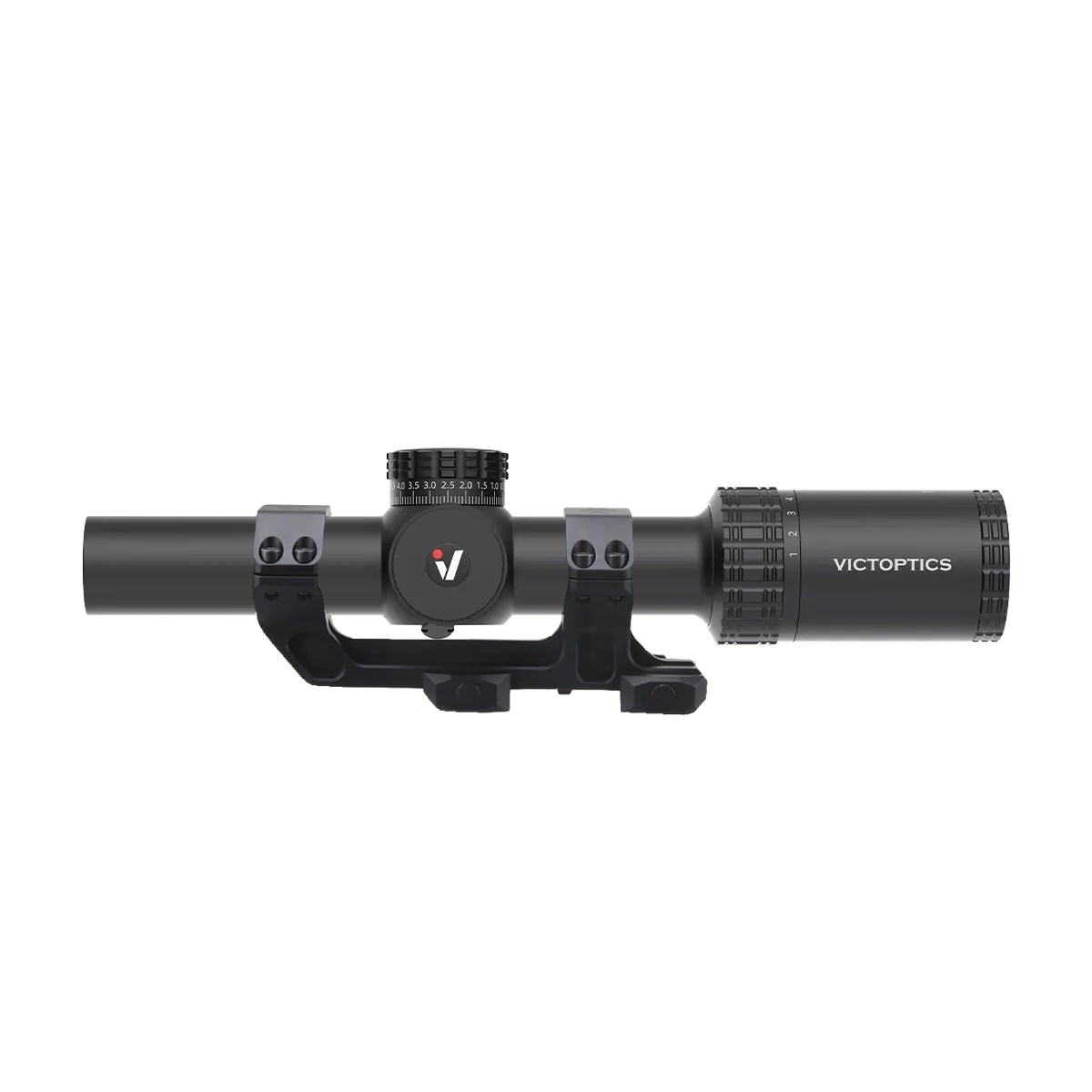 VictOptics LPVO Riflescope S10 1–10x24 plus One-Piece High Mount - Black OD-A-OPSL137 asgbox.pl VictOptics LPVO Riflescope S10 1–10x24 plus One-Piece High Mount - Black