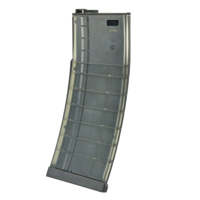 Polimerowy magazynek BattleAxe 200 kulek 416/AR15 - Translucent