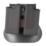 IMI Defense Single Row Double Magazine Pouch Black