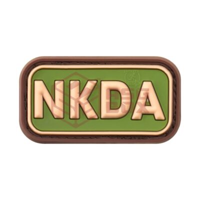 JTG NKDA Rubber Patch Green