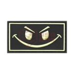 JTG Evil Smile Rubber Patch Glow