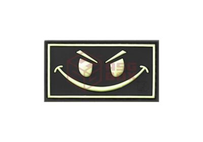 JTG Evil Smile Rubber Patch Glow