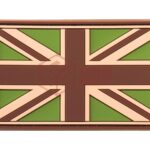 JTG Great Britain Rubber Patch Green