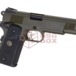 WE M1911 MEU Tactical Full Metal GBB OD