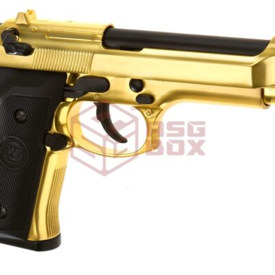 WE M9 Full Metal GBB Gold