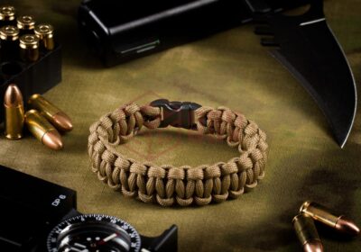 Invader Gear Paracord Bracelet Compact Coyote