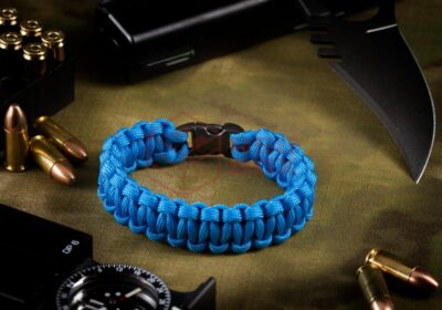 Invader Gear Paracord Bracelet Compact UN Blue