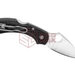 Spyderco C28 Dragonfly2 Lightweight Plain Edge Folder Black