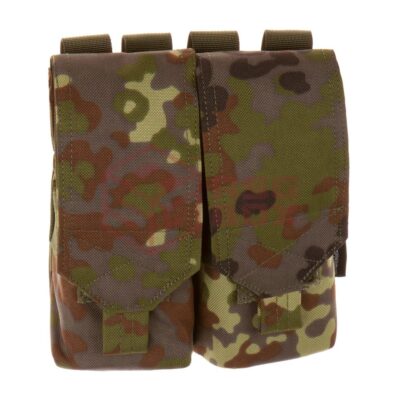 Invader Gear 5.56 2x Double Mag Pouch Flecktarn