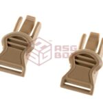 FMA Goggle Swivel Clips 19mm Dark Earth