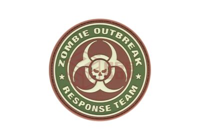 JTG Zombie Outbreak Rubber Patch Brown