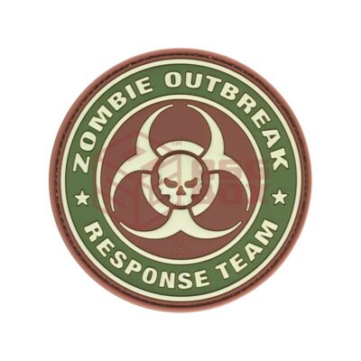 JTG Zombie Outbreak Rubber Patch Brown