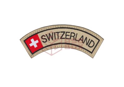 Clawgear Switzerland Small Tab Patch Multicolor