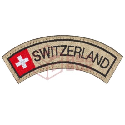Clawgear Switzerland Small Tab Patch Multicolor