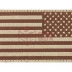 Clawgear USA Reversed Flag Patch Desert