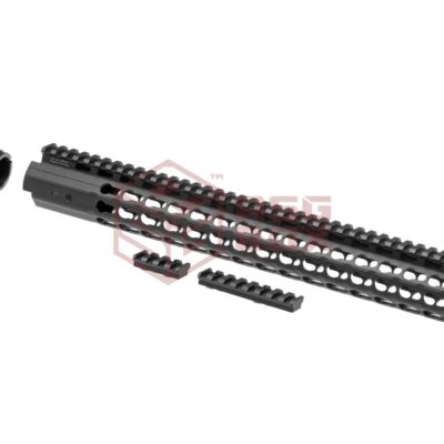 Leapers AR-15 15.3 Inch Super Slim Free Float Handguard Keymod Black
