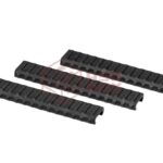 Manta 6 Inch Very Low Profile Rail Guard 3-Pack Black