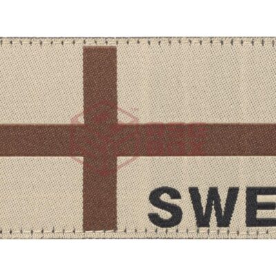 Clawgear Sweden Flag Patch Desert