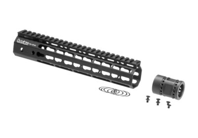 Ares 10 Inch Keymod Handguard Set Black