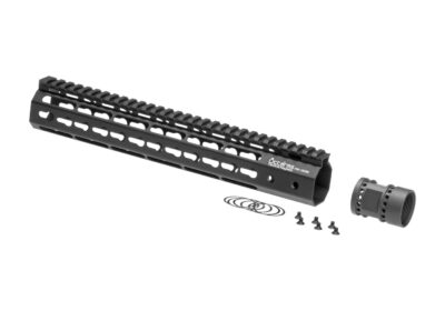 Ares 12 Inch Keymod Handguard Set Black