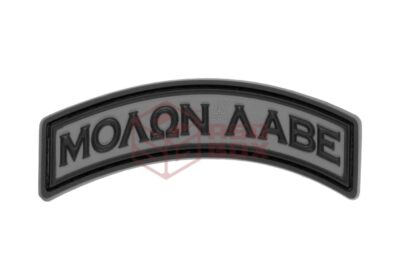 JTG Molon Labe Tab Rubber Patch OD