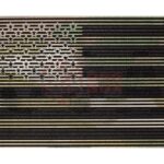 Clawgear Dual IR Patch USA Multicam