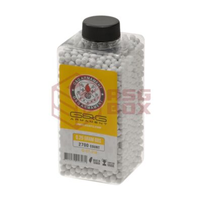 0.25g Perfect BBs 2700rds White