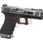 WE G-Force 18C SV Silver Barrel Metal Version GBB Black
