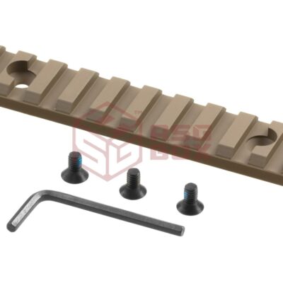 Leapers Picatinny Rail Section 10 Slots for Super Slim Handguard Dark Earth