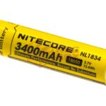 Nitecore NL1834 18650 Battery 3.7V 3400mAh Yellow