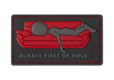 JTG Always First on Couch Rubber Patch Multicolor