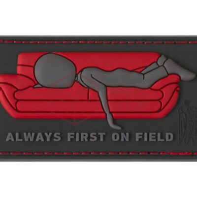 JTG Always First on Couch Rubber Patch Multicolor