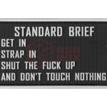 JTG Standardbriefing Rubber Patch Multicolor