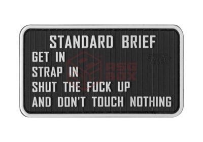 JTG Standardbriefing Rubber Patch Multicolor