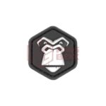JTG Gorilla Cat Eye Rubber Patch Multicolor