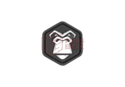 JTG Gorilla Cat Eye Rubber Patch Multicolor