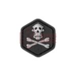 JTG Gorilla Hunter Skull Cat Eye Rubber Patch Multicolor