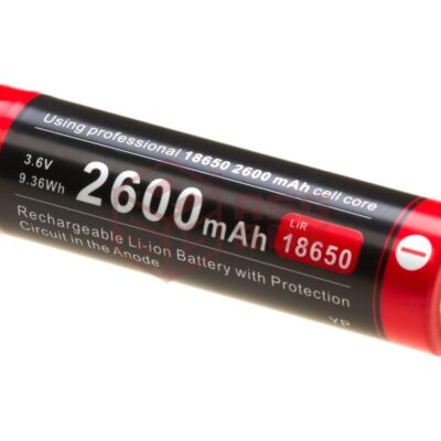 Klarus 18650 Battery 3.7V 2600mAh Micro-USB