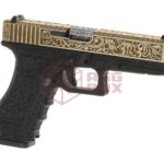 WE WE17 Etched Metal Version GBB Gold