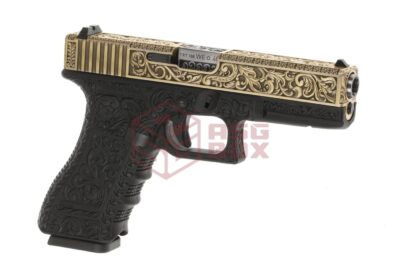 WE WE17 Etched Metal Version GBB Gold
