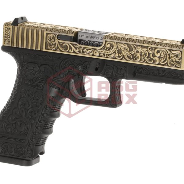 WE WE17 Etched Metal Version GBB Gold