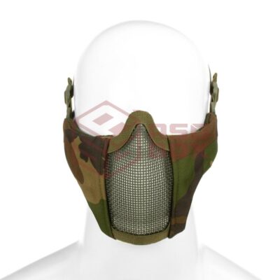 Invader Gear Mk.II Steel Half Face Mask Woodland