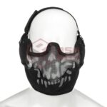 Invader Gear Steel Face Mask Death Head Black
