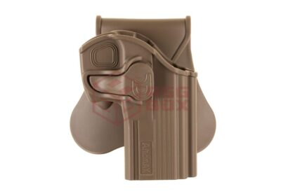 Amomax Paddle Holster für CZ 75D Compact Dark Earth
