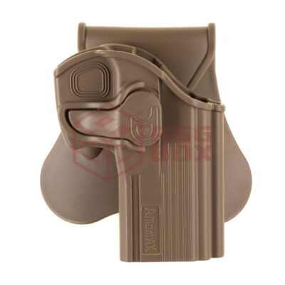 Amomax Paddle Holster für CZ 75D Compact Dark Earth