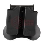 Amomax Double Mag Pouch für P226 / M9 / CZ P-09 Black