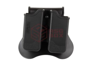 Amomax Double Mag Pouch für P226 / M9 / CZ P-09 Black