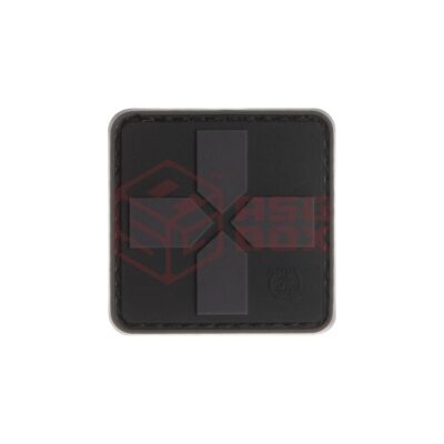 JTG Red Cross Rubber Patch 40mm Blackops