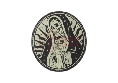 JTG Santa Muerte Rubber Patch Glow