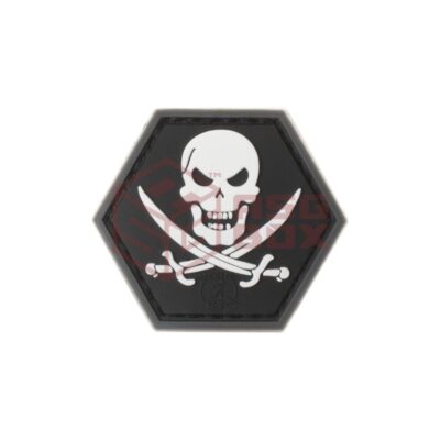 JTG No Fear Pirate Rubber Patch SWAT